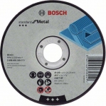 Отрезной круг Standard по металлу 115х1.6 мм, SfM прямой, BOSCH, 2608603163