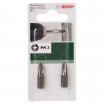 2 БИТЫ 25мм PHILLIPS 3 XH DIY BOSCH 2609255915